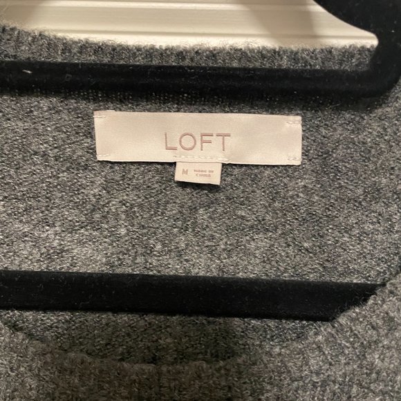 Loft Grey Sweater - Medium - Picture 3 of 4